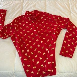 Festive Reindeer long-sleeved shirt